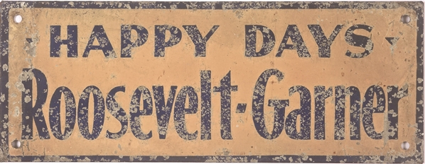 FDR-Garner Happy Days License