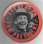 Adlai Stevenson 6-Inch Orange Celluloid