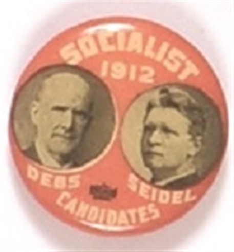 Debs, Seidel 1912 Socialist Jugate