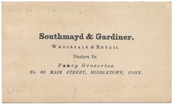 Hancock Lime and Fruit Juice Trade Card