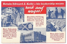 Retain Edward Kelly Mayor of Chicago