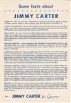 Good News, Carter's Comin' Georgia Handbill