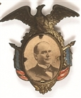McKinley Eagle and Flags Pin