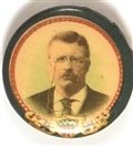 Roosevelt Shield and Filigree, Blue Border