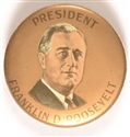 FDR Gold Background Celluloid