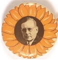 Alf Landon Sunflower Pin