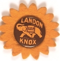 Landon, Knox Celluloid and Sunflower