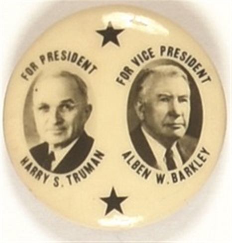 Truman, Barkley Two Stars Jugate