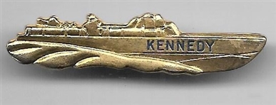 Kennedy Gold PT 109 Pin