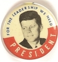Kennedy for the Leadership We Need