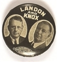 Landon and Knox Scarce Jugate