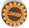 Landon Sunflower Celluloid, Blue Border