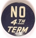 No 4th Term