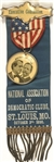 Bryan, Sewall 1896 Democratic Clubs Ribbon