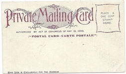 McKinley Spanish-American War Postcard
