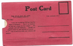 Davis Clarksburg, WV Postcard