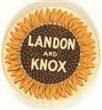 Landon and Knox Scarce Sunflower Pin
