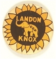Landon, Knox Sunflower and Elephant Pin