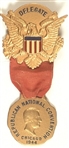Dewey 1944 Delegate Badge