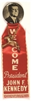 JFK Welcome Ribbon With Pin, Donkey