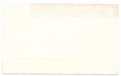 Buffalo Citizens Committee JFK Orange Postcard