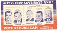Nixon Vote Republican Pennsylvania Coattail Card