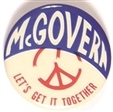 McGovern Broken Peace Sign
