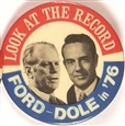 Ford, Dole Look at the Record