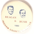 Reagan, Bush Ingham County, Michigan