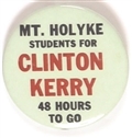 Mt. Holyoke Students for Clinton, Kerry
