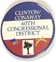 Clinton, Conaway California Coattail