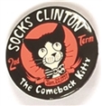 Socks Clinton the Comeback Kitty
