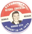 Reagan 1976 Convention Pin