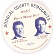 Clinton, Gore Douglas County Jugate