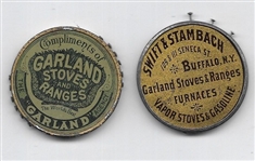 Grover and Frances Cleveland Pin Holders