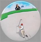 Fore! Trump in the Sand Trap