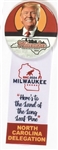 Trump Milwaukee Convention Pin and Ribbon