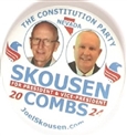 Skousen and Combs Constitution Party