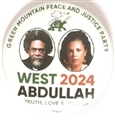 West, Abdullah Green Mountain Peace and Justice
