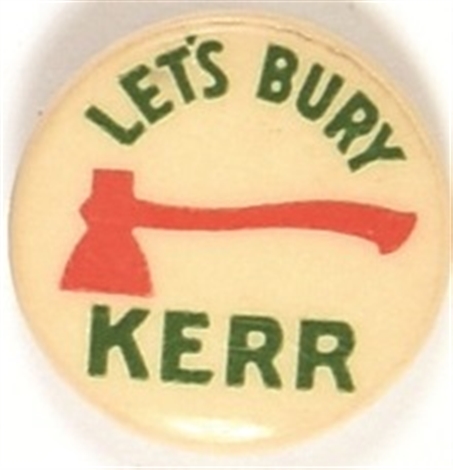 Kerr Lets Bury the Hatchet