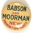 Babson and Moorman Prohibition Party