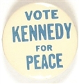 Vote Kennedy for Peace