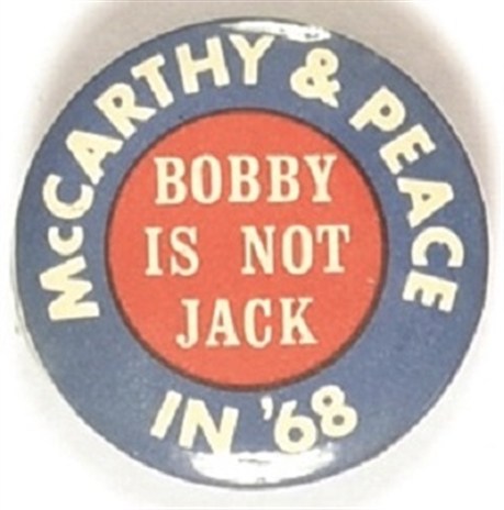 McCarthy Bobby is Not Jack