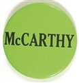 Eugene McCarthy Green and Black Celluloid