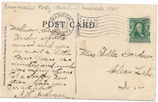 LaFollette Wisconsin Senator Postcard
