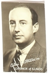 Stevenson Governor of Illinois Postcard