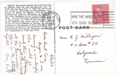 Stevenson Governor of Illinois Postcard