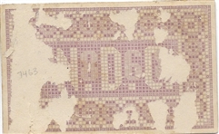 Seymour Tammany Hall 1868 Convention Ticket