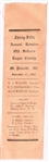 Illinois 1908 Old Settlers Ribbon
