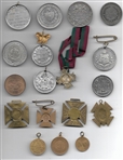 Collection of 18 Queen Victoria Medals